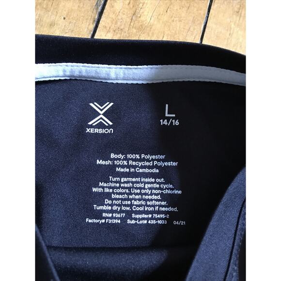 Xersion Youth Large Long Sleeve Tee NWT - Picture 5 of 5